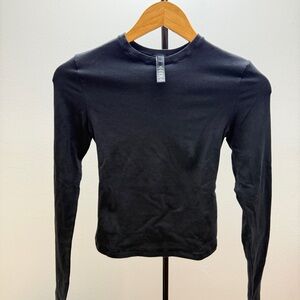Skims cotton long sleeve top